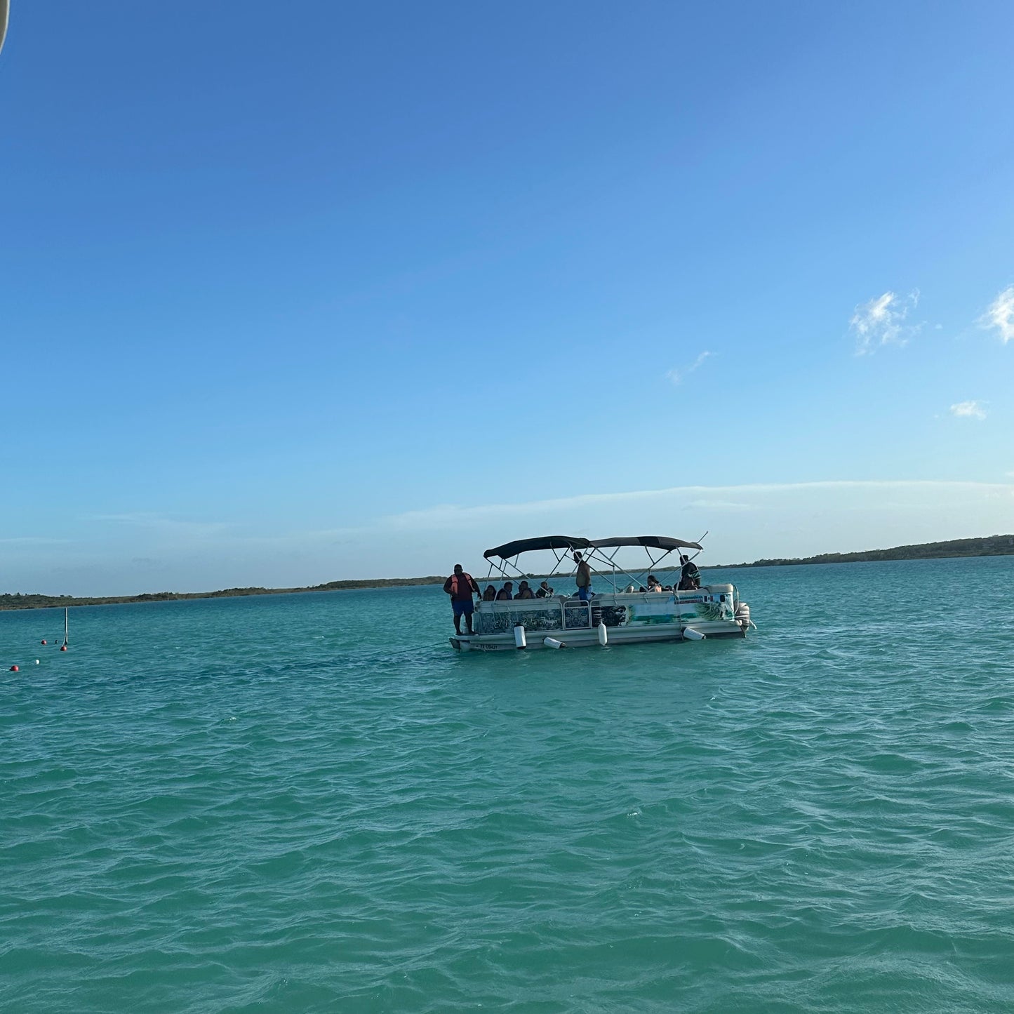 Private Pontoon Boat in Bacalar – VIP Lagoon Experience (Up to 8 People)