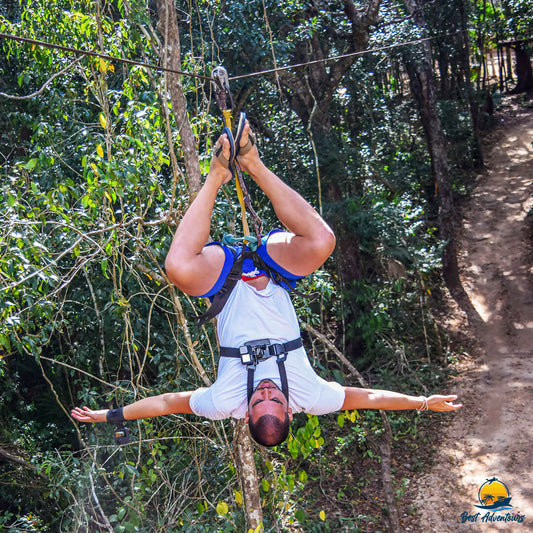 ATV, Tirolesas & Cenote Caverna