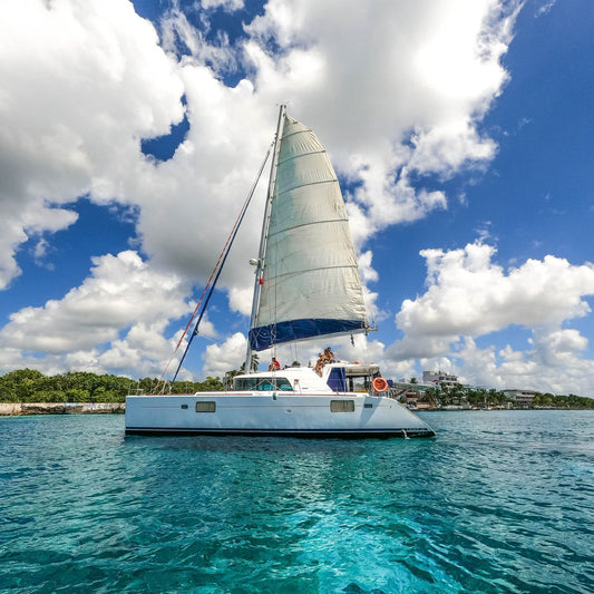 Luxury Private Catamaran to El Cielo Cozumel | Exclusive Caribbean Experience