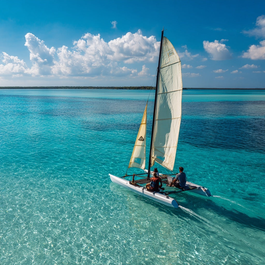 Private Catamaran in Bacalar – Hobie Cat Sailing Tour (3 Hours)