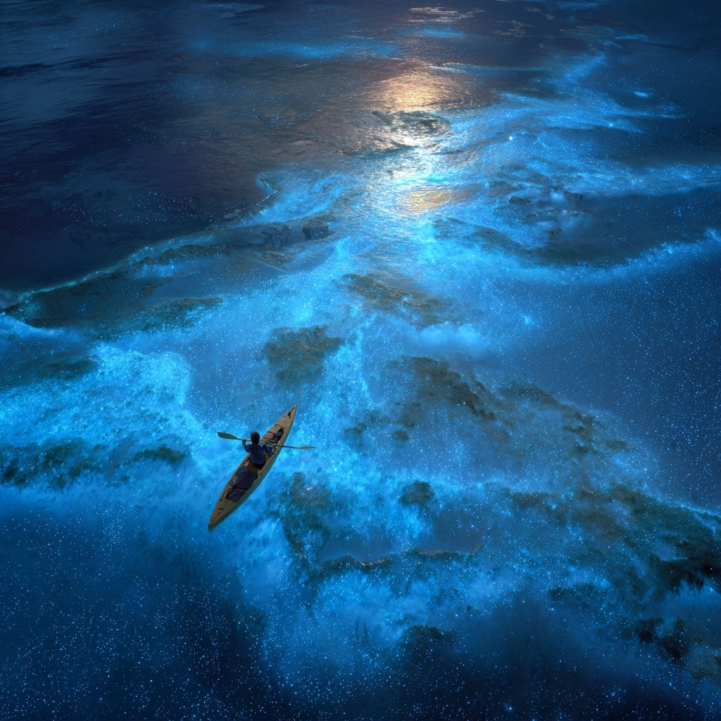 Bioluminescence Kayak Tour in Holbox – Night Experience with Transportation