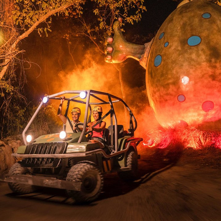 Xplor Fuego with Transportation – Night Zip Lines & Extreme Adventure