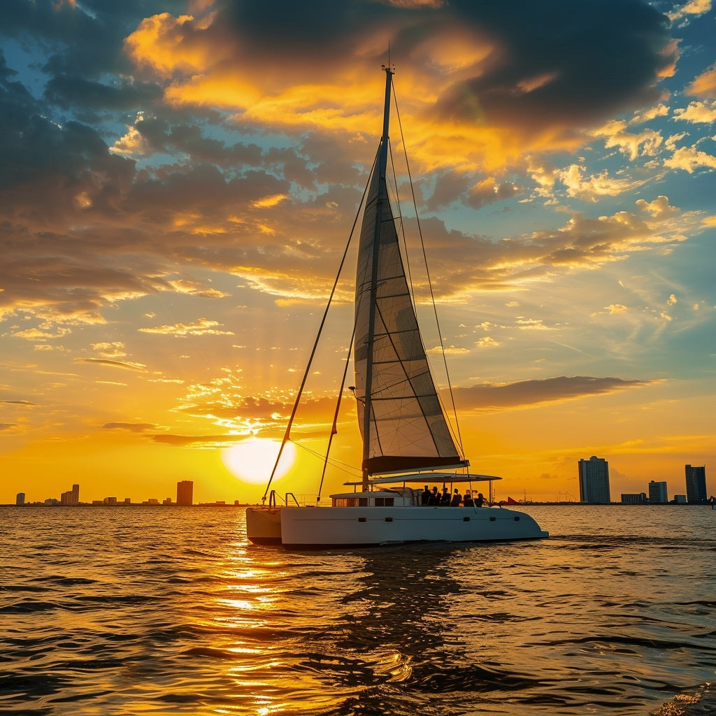 Catamarán Solo Adultos a Isla Mujeres – Barra Libre, Snorkel y Club de Playa ZAZA