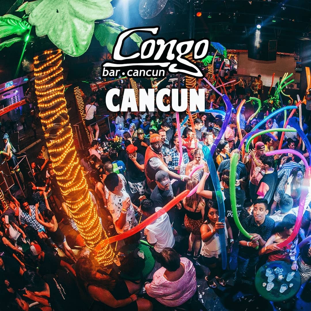 Congo Bar Cancún – La Fiesta Más Salvaje del Caribe Mexicano