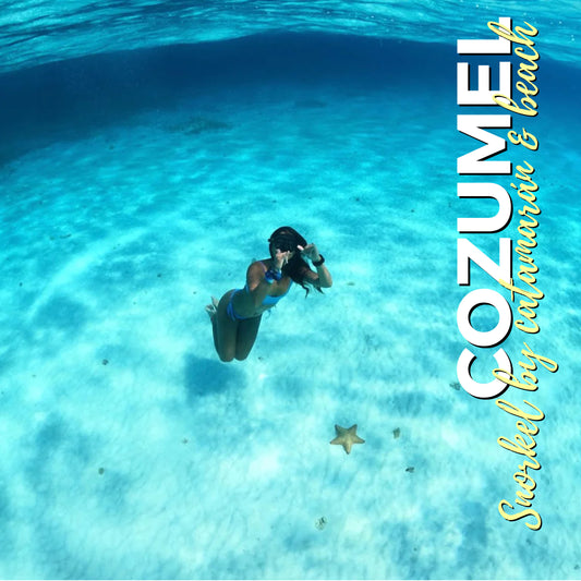 Cozumel snorkel by catamaran &amp; beach