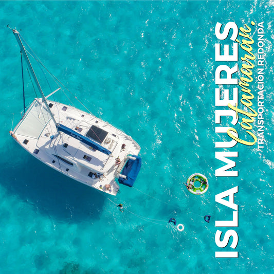 Catamaran to Isla Mujeres with transportation included