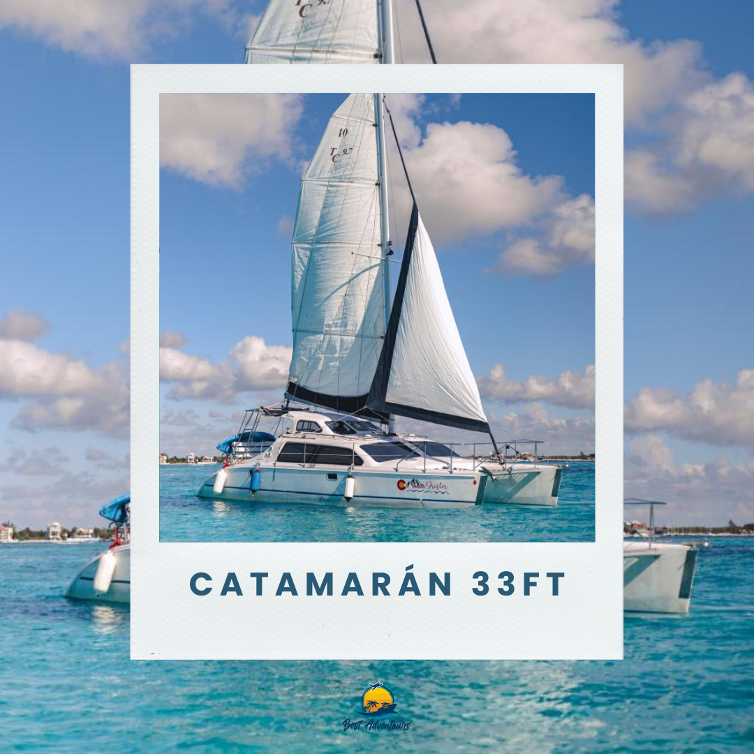 Catamaran to Isla Mujeres