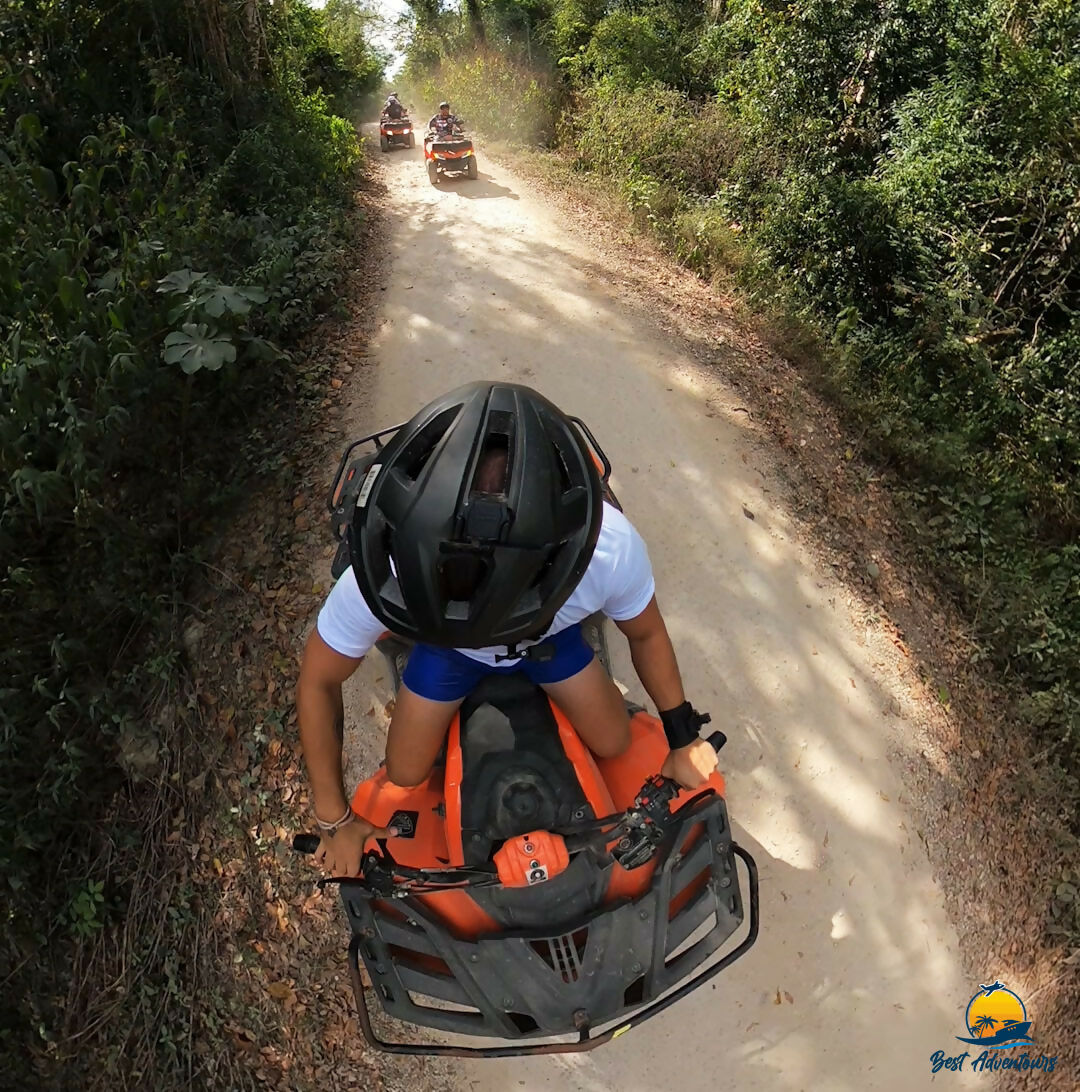 ATV, Tirolesas & Cenote Caverna